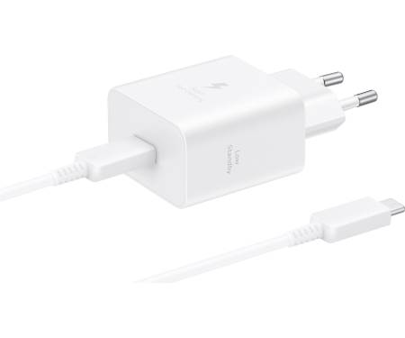 Сетевое зарядное устройство Samsung Fast Charging Type-C 45W with Cable White (EP-T4511XWEGEU) 2