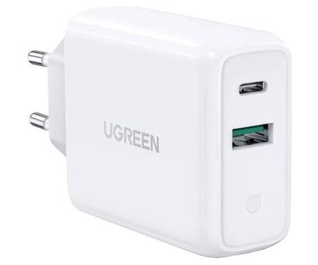 Сетевое зарядное устройство UGREEN CD170 36W White (60468) 1