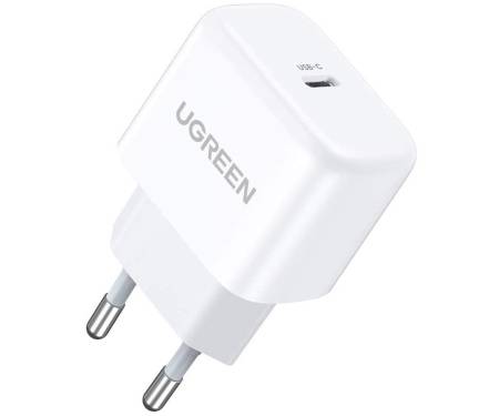 Сетевое зарядное устройство UGREEN CD241 Mini PD 20W Fast Charger White (UGR-10220) 2