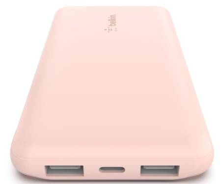 PowerBank Belkin 10000mAh 15W Dual USB-A USB-C Rose gold (BPB011BTRG) 3