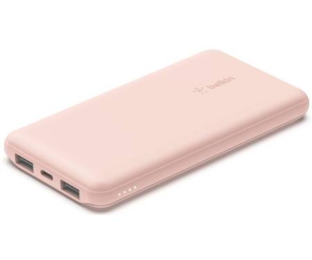 PowerBank Belkin 10000mAh 15W Dual USB-A USB-C Rose gold (BPB011BTRG) 1