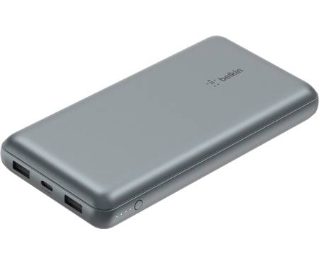 PowerBank Belkin 10000mAh 15W Dual USB-A USB-C Gray (BPB011BTGY) 3