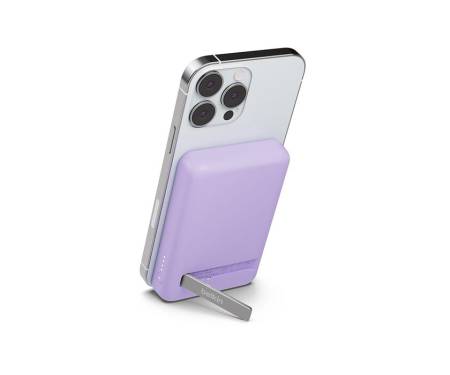 PowerBank Belkin BoostCharge Pro Magnetic 5K 5000mAh Lavender Purple 4
