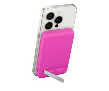PowerBank Belkin BoostCharge Pro Magnetic 5K 5000mAh Pink (BPD006jqPK-APL, HRX52) 3