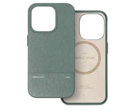 Чохол Native Union (RE) Classic Case для iPhone 16 Pro - Slate Green (RECLA‑GRN-NP24P) 1