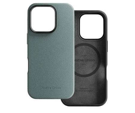 Чехол Native Union (RE) Classic Case для iPhone 16 - Slate Green (ACTCSE-GRN-NP24) 1
