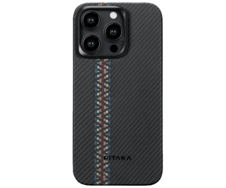 Чехол Pitaka MagEZ Case 4 Twill 600D for iPhone 15 Pro - Rhapsody (FR1501P) 1