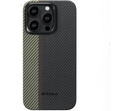 Чехол Pitaka MagEZ Case 4 Twill 600D for iPhone 15 Pro - Overture (FO1501P) 1