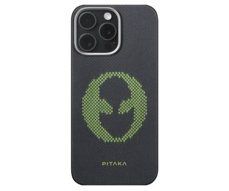 Чехол Pitaka Tactile Woven Case Aries Alien for iPhone 16 Pro Max (KI1601ALP) 1