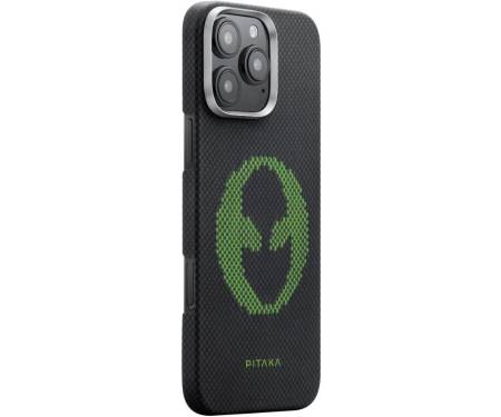 Чехол Pitaka MagEZ Tactile Woven Aries для Apple iPhone 16 Pro Max Alien (KI1601ALP) 2