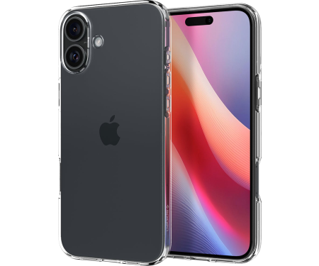 Чохол Spigen iPhone 16 Liquid Crystal Crystal Clear (ACS08190) 2