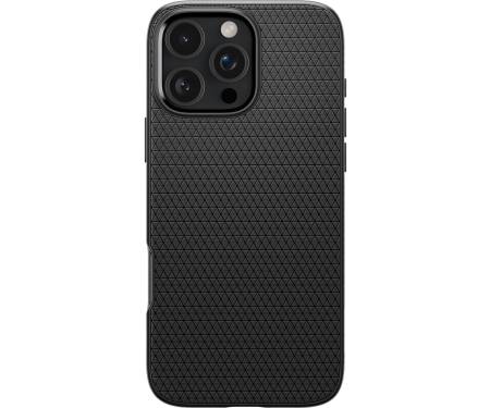 Чехол Spigen iPhone 16 Pro Liquid Air Matte Black (ACS08117) 1