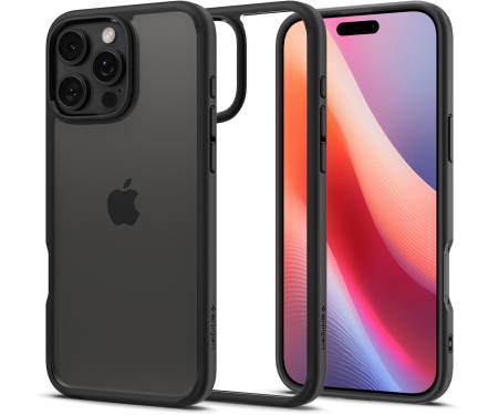 Чехол Spigen iPhone 16 Pro Ultra Hybrid Matte Black (ACS08125) 2