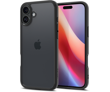 Чехол Spigen iPhone 16 Ultra Hybrid Matte Black (ACS08201) 1