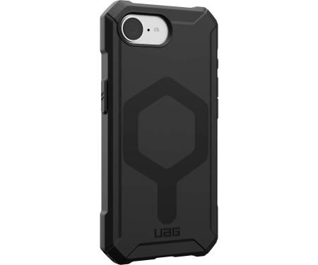 Чехол UAG для iPhone 16e (4th Gen, 2025), Essential Armor MagSafe, Black (114496114040) 2