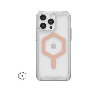 Чехол UAG для iPhone 15 Pro Max - Plyo Magsafe Ice/Rose Gold (114305114348) 1