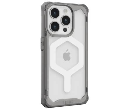 Чехол UAG для iPhone 15 Pro Max - Plyo Magsafe Ash/White (114305113141) 2