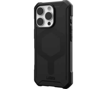 Чохол UAG для Apple iPhone 16 Pro Max Essential Armor Magsafe, Black (114449114040) 2