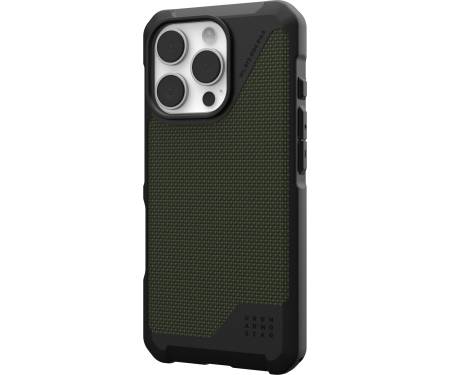 Чохол UAG для Apple iPhone 16 Pro Metropolis LT Magsafe, Kevlar Olive (114452113972) 2
