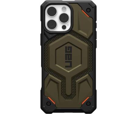 Чехол UAG для Apple iPhone 16 Pro Max Monarch Pro Magsafe, Kevlar Element Green (11445711397B) 1