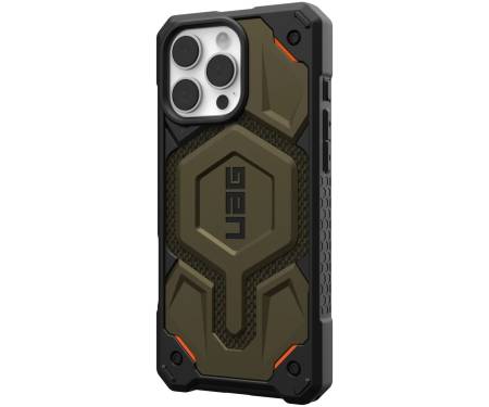 Чехол UAG для Apple iPhone 16 Pro Max Monarch Pro Magsafe, Kevlar Element Green (11445711397B) 2