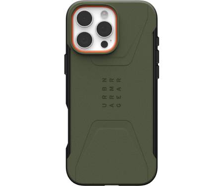 Чехол UAG для Apple iPhone 16 Pro Max Civilian Magsafe, Olive Drab (114445117272) 1