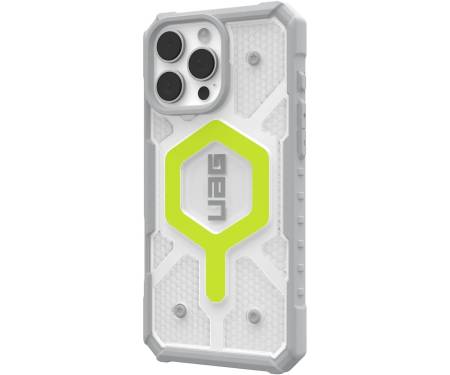 Чехол UAG для Apple iPhone 16 Pro Max Pathfinder Clear Magsafe, Active Neon (114465118181) 2