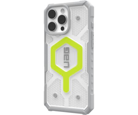 Чохол UAG для Apple iPhone 16 Pro Pathfinder Clear Magsafe, Active Neon (114464118181) 2