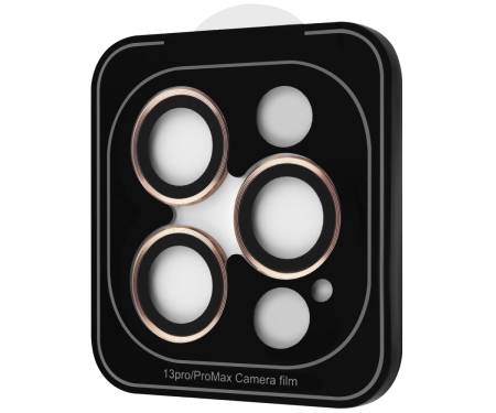 Захист камери Proove Achilles iPhone 13 Pro/13 Pro Max gold