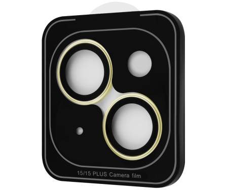 Захист камери Proove Achilles iPhone 15/15 Plus yellow