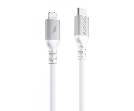 Кабель Proove ReGen Silicone Type-C to Lightning 27W (2m) white
