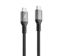 Кабель Proove ReGen Silicone Type-C to Type-C 60W (1m) black
