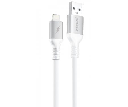 Кабель Proove ReGen Silicone USB to Lightning 2.4A (1m) white