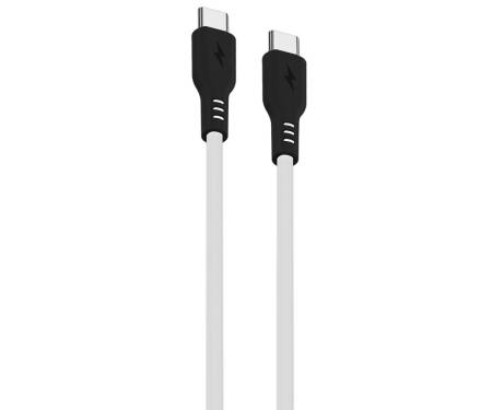 Кабель Proove Rebirth Type-C to Type-С 60W (1m) black/white
