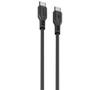 Кабель Proove Rebirth Type-C to Type-С 60W (1m) black
