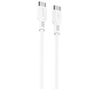 Кабель Proove Rebirth Type-C to Type-С 60W (1m) white