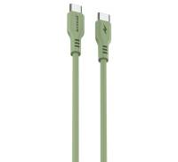 Кабель Proove Rebirth Type-C to Type-С 60W (1m) green