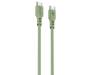 Кабель Proove Rebirth Type-C to Type-С 60W (1m) green