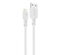 Кабель Proove Rebirth USB to Lightning 2.4A (1m) white