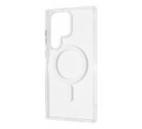 Чохол WAVE Clear Case (PC+TPU) with Magnetic Ring Samsung Galaxy S26 Ultra clear