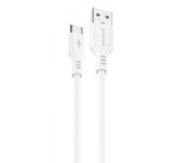 Кабель Proove Rebirth USB to Type-C 3A (1m) white