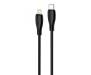 Кабель Proove Simple Silicone Type-C to Lightning 27W (1m) black