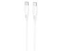 Кабель Proove Simple Silicone Type-C to Type-C 60W (2m) white