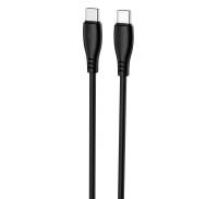 Кабель Proove Simple Silicone Type-C to Type-C 60W (2m) black
