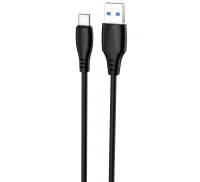 Кабель Proove Simple Silicone USB to Type-C 3A (2m) black