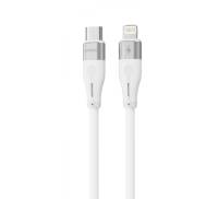 Кабель Proove Soft Silicone Type-C to Lightning 27W (1m) white