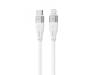 Кабель Proove Soft Silicone Type-C to Lightning 27W (1m) white