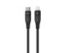 Кабель Proove Soft Silicone Type-C to Lightning 27W (1m) black