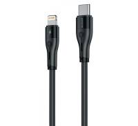 Кабель Proove Soft Silicone Type-C to Lightning 27W (2m) black