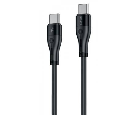 Кабель Proove Soft Silicone Type-C to Type-C 60W (2m) black
